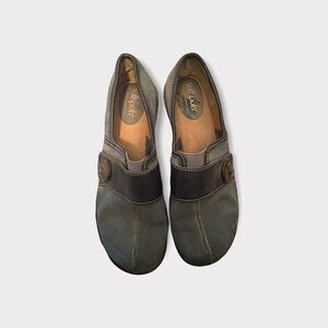 Softspots Blue Suede  Shoes Size 8.5